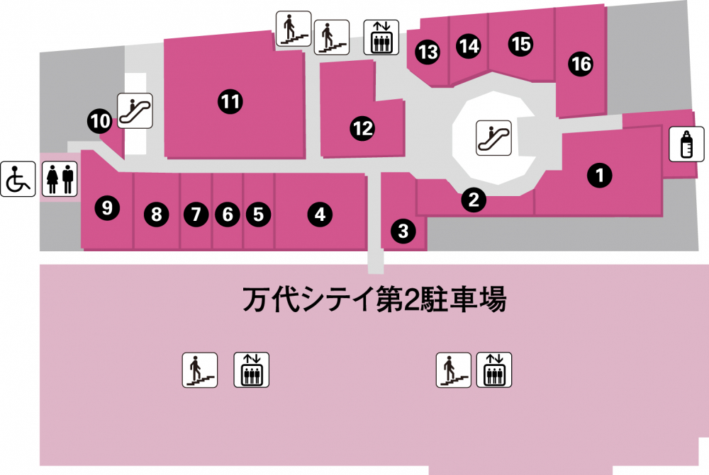 フロアマップBP 3F