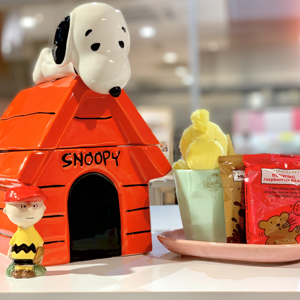 【未開封】Snoopy ピーナッツ クッキージャー スヌーピー ハウス