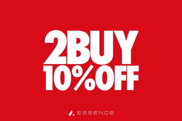 【ESSENCE BP】8/6(土)から8/14(日)まで2BUY10%OFFやっちゃいます!