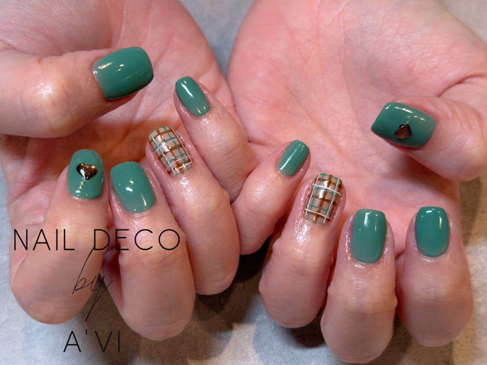 推しカラーネイル♪