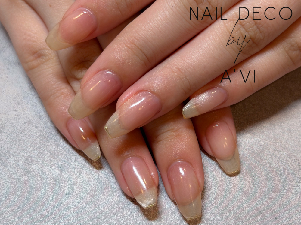 マグネットでちゅるちゅるオフィスネイル♪