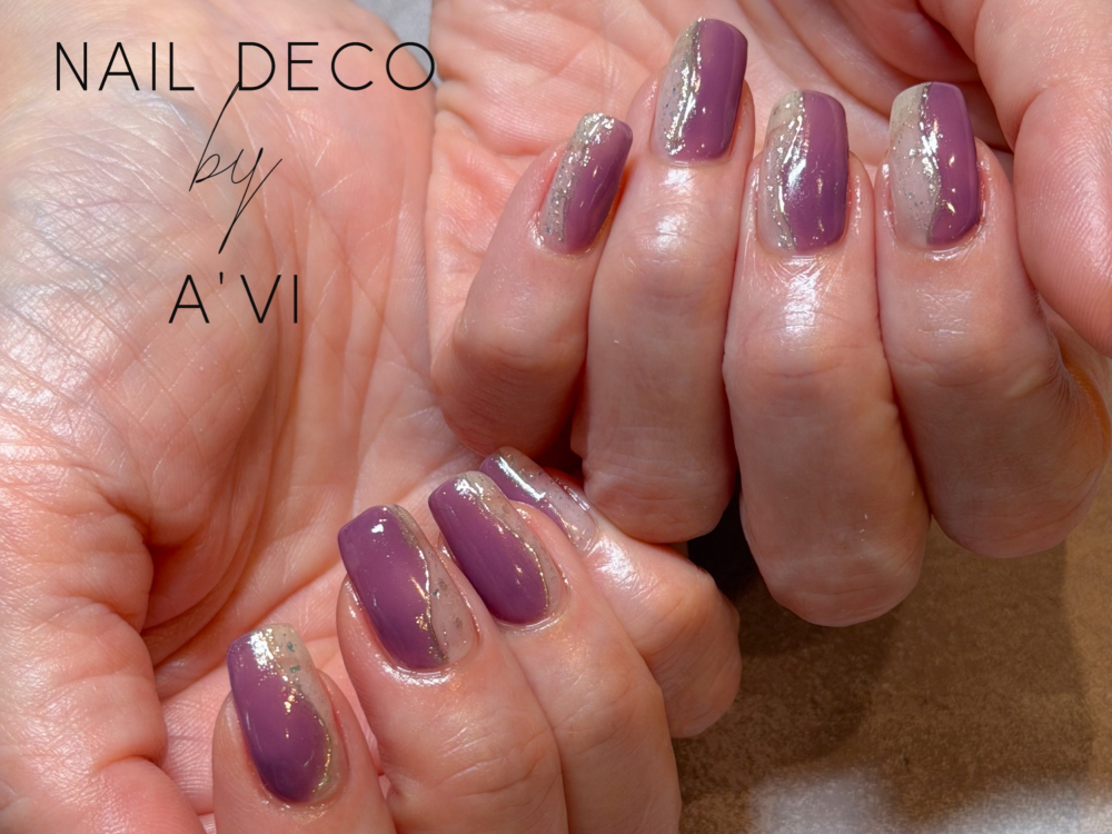 推しカラーで楽しむネイル♪