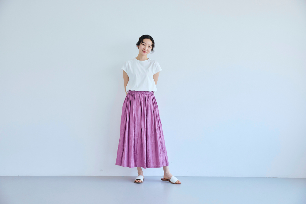 6月/麻の皺
