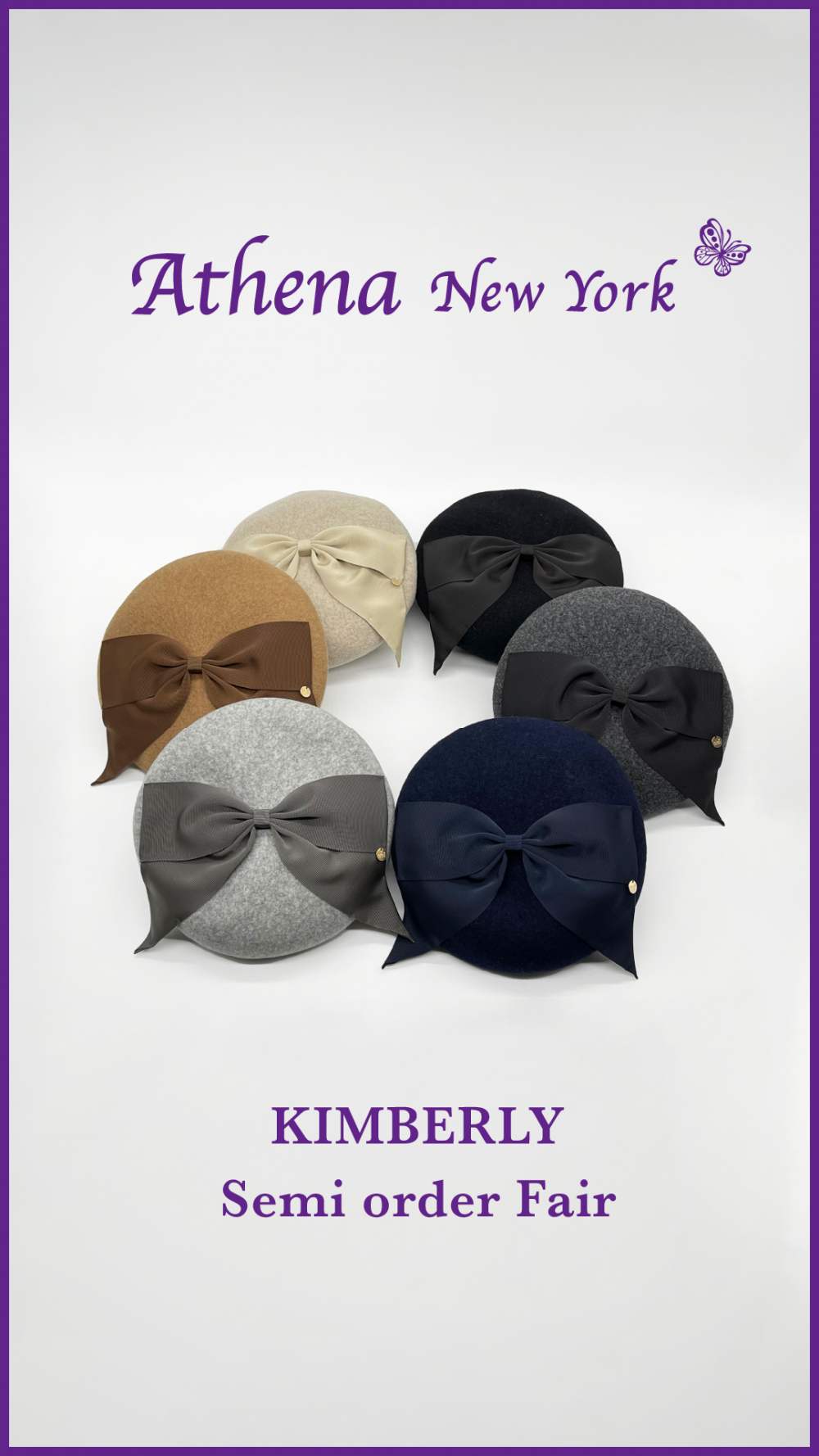 Athena New York AWセミオーダー開催中!