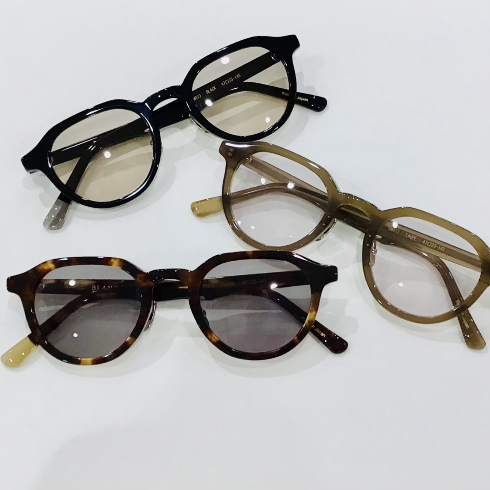 【BLANC..】より新作サングラスが入荷いたしました。