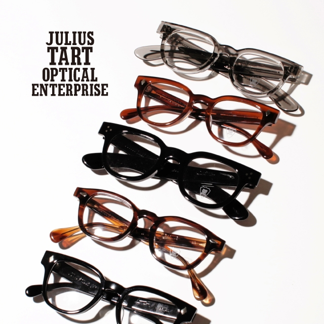 JULIUS TART OPTICALとNATIVE SONSのお取り扱いがはじまります。