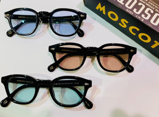 【MOSCOT】カラーレンズをプラス!