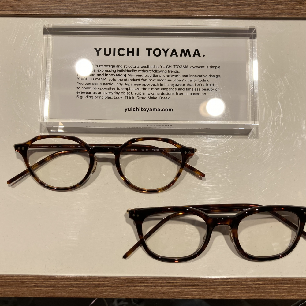 「YUICHI TOYAMA./D」から女性人気のフレームをご紹介!