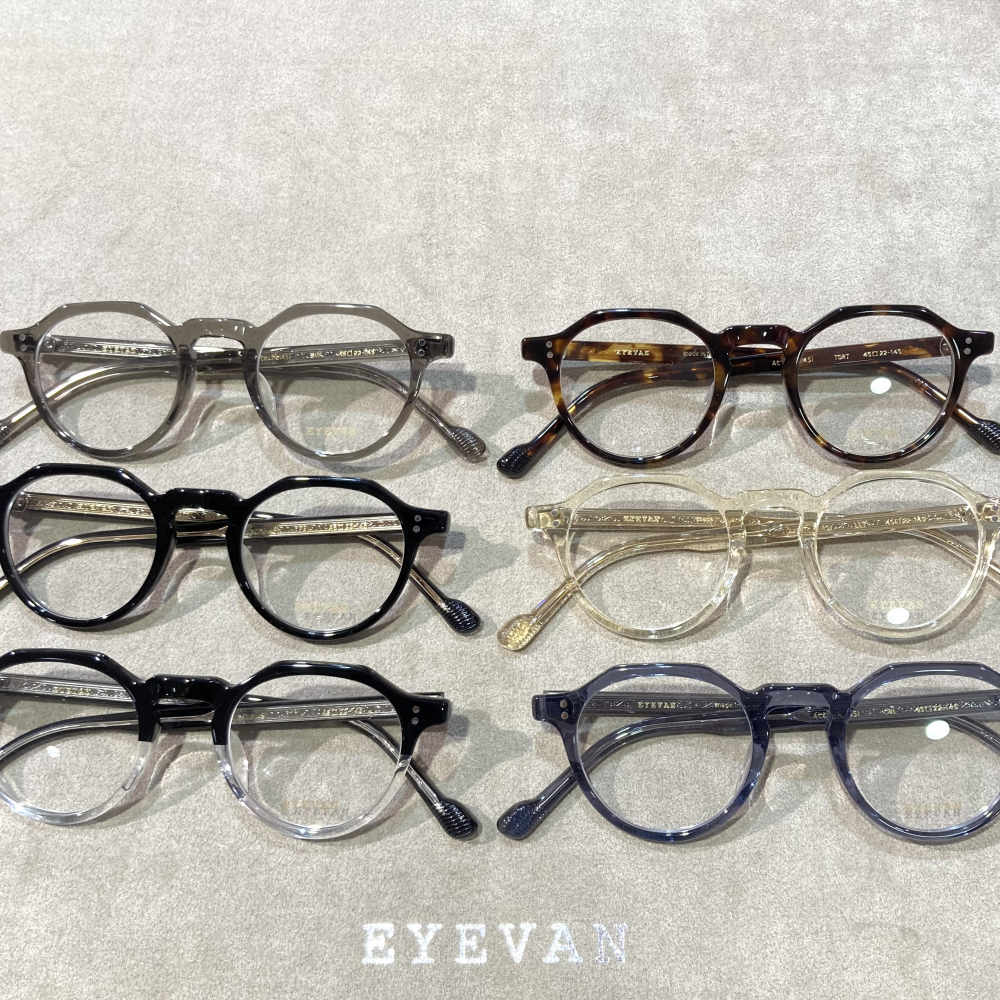新作ご紹介 EYEVANから”Attaache-45size”