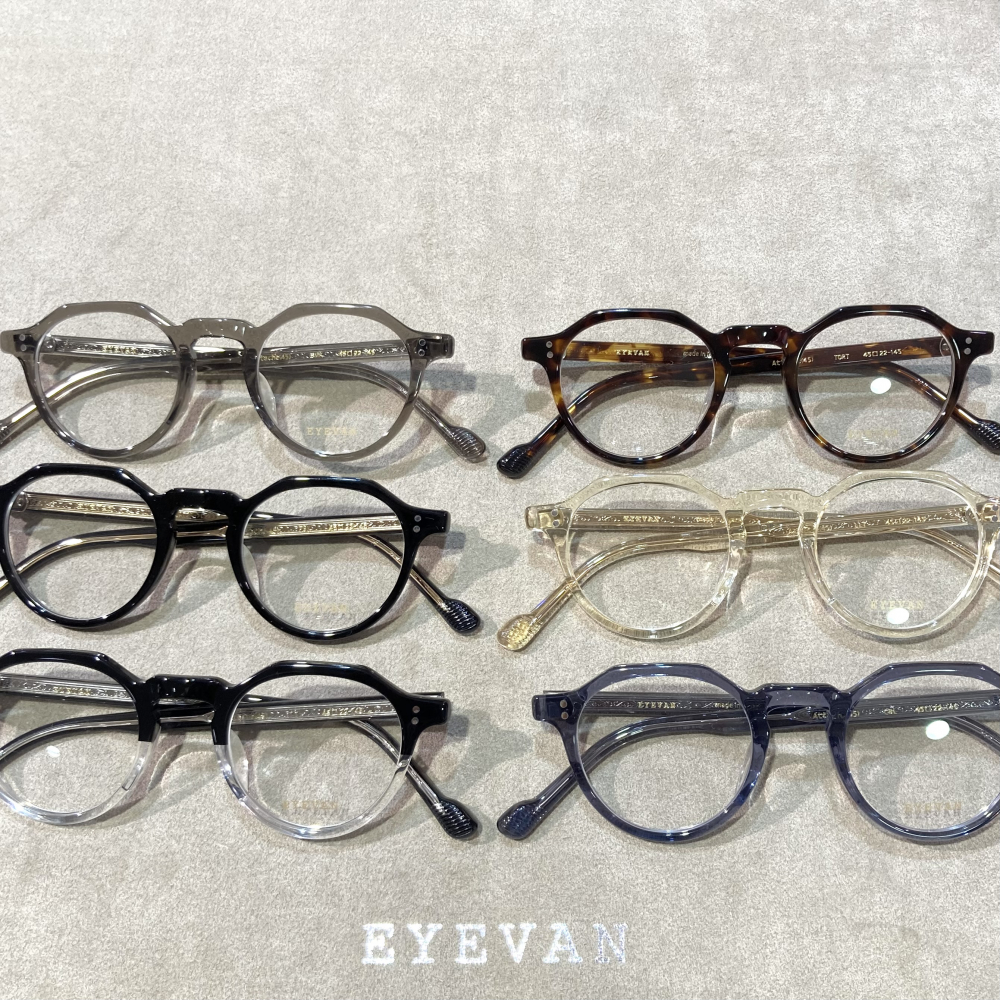 新作ご紹介　EYEVANから”Attaache-45size”