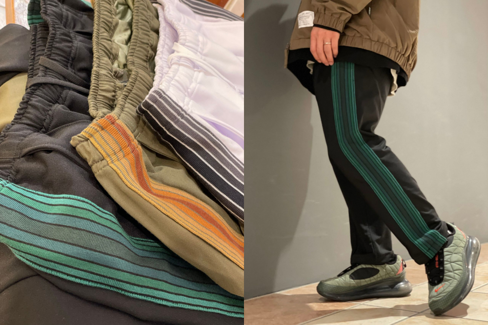 New Men's トラックパンツ!