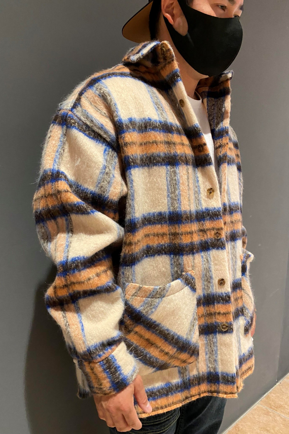 【AVIREX】シャツジャケットコーデ!