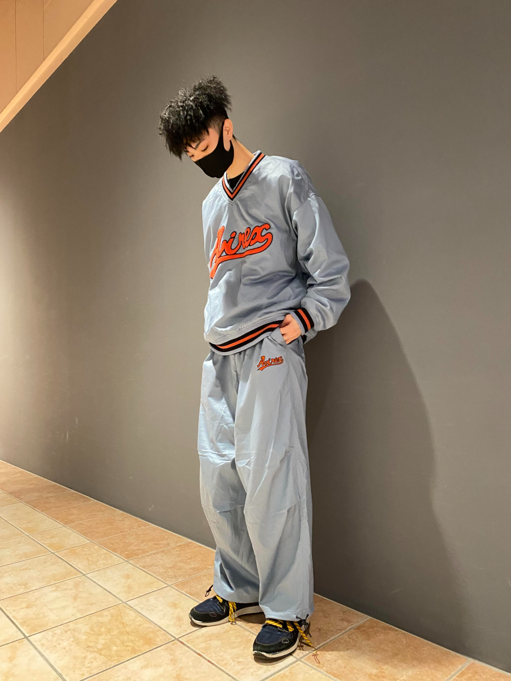 (希少)AVIREXGOLF ゴルフ用スウェットセットアップ XL DIVINER GOLF（ディバイナー ゴルフ） ゴルフ 「DIVINER GOLF」ゴルフ