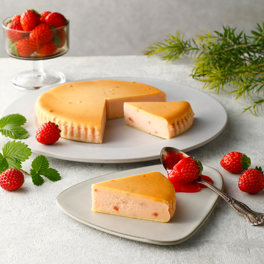 季節限定『御用邸ストロベリーチーズケーキ』