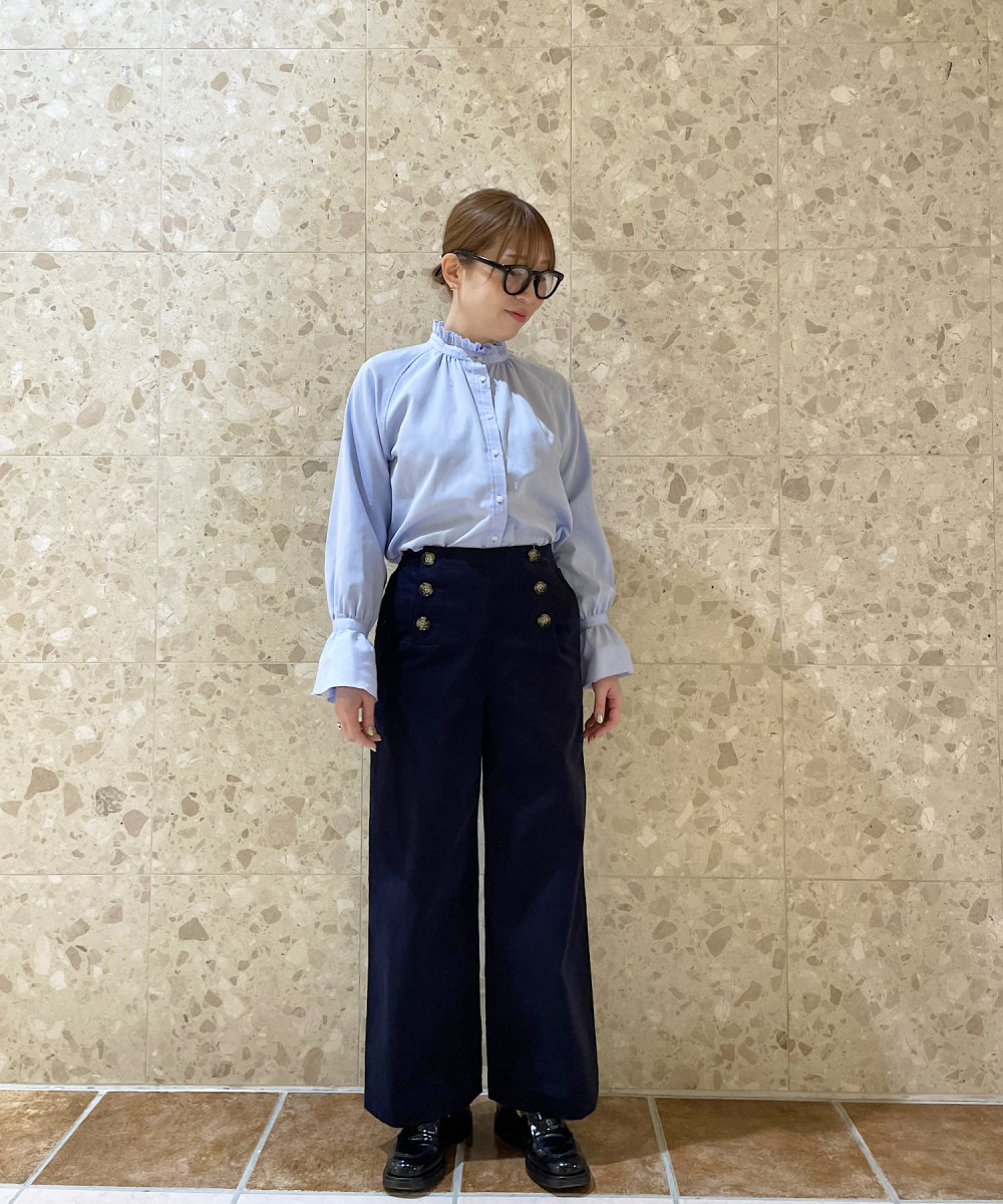 Blouse avec friserure