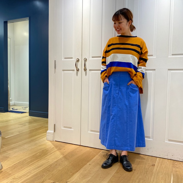 Corduroy skirt