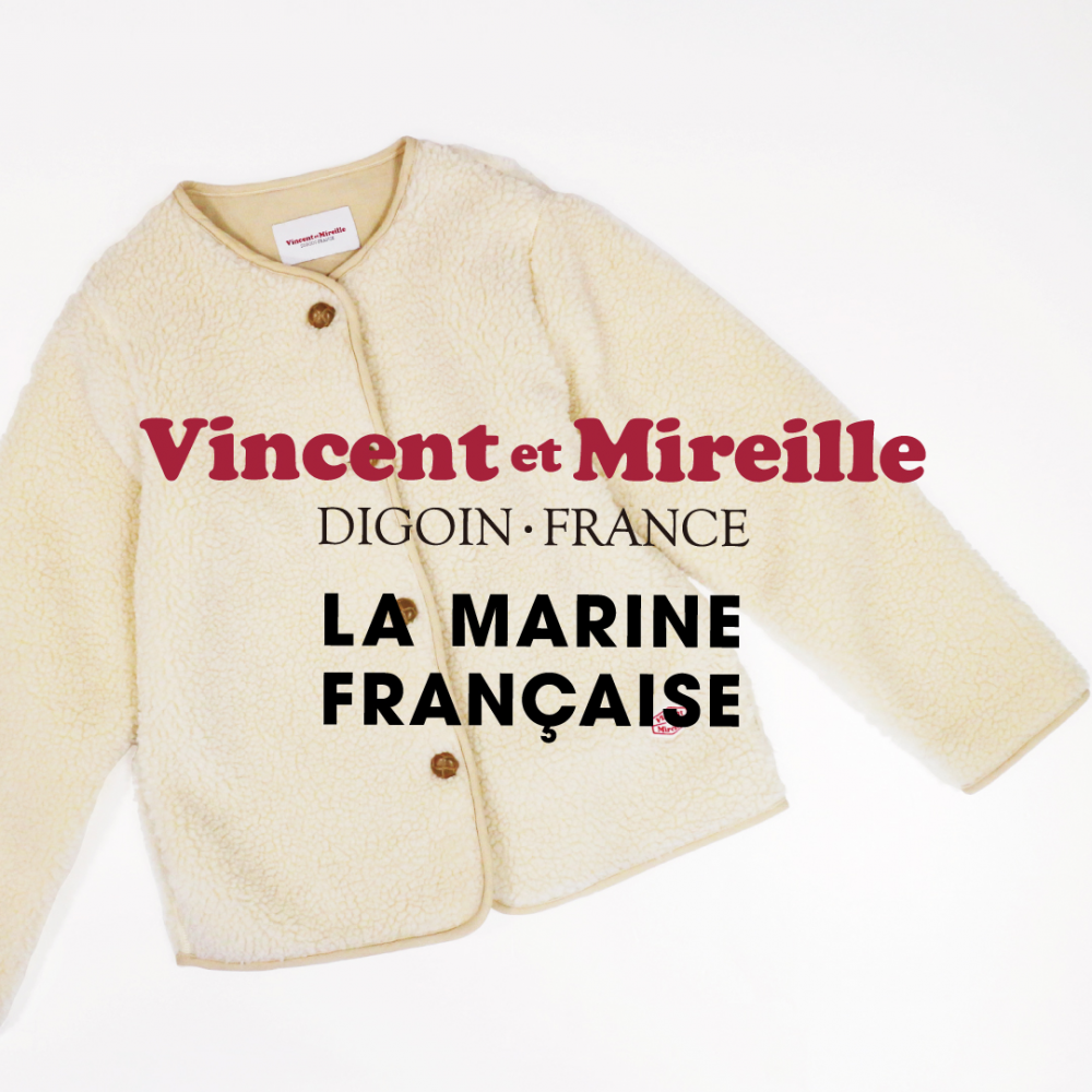 Vincent et Mireille × LA MARINE FRANÇAISE コート受注会