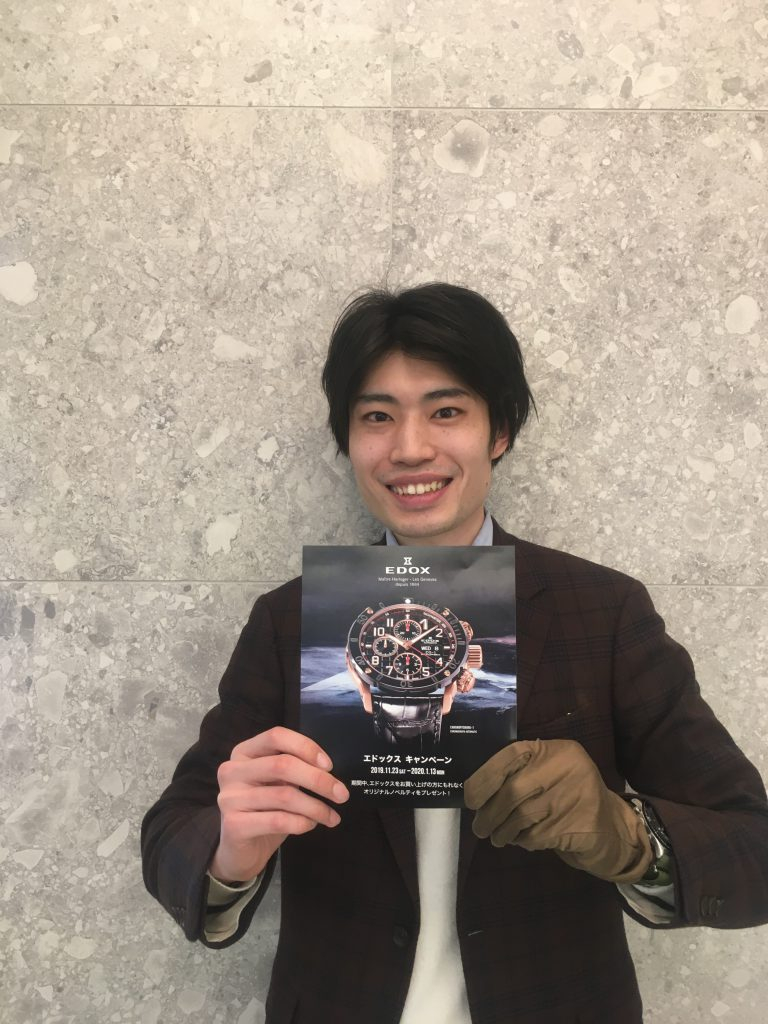 EDOXフェア最終!!竹谷のおすすめモデルはこちら★
