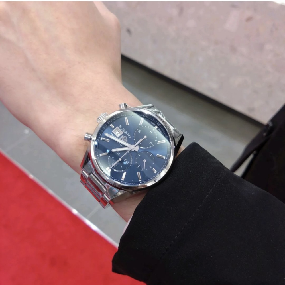 【TAG Heuer】 カレラ自動巻クロノグラフをご紹介!