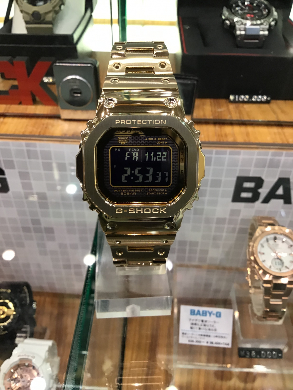 《G-SHOCK》フルメタルゴールド再入荷！！