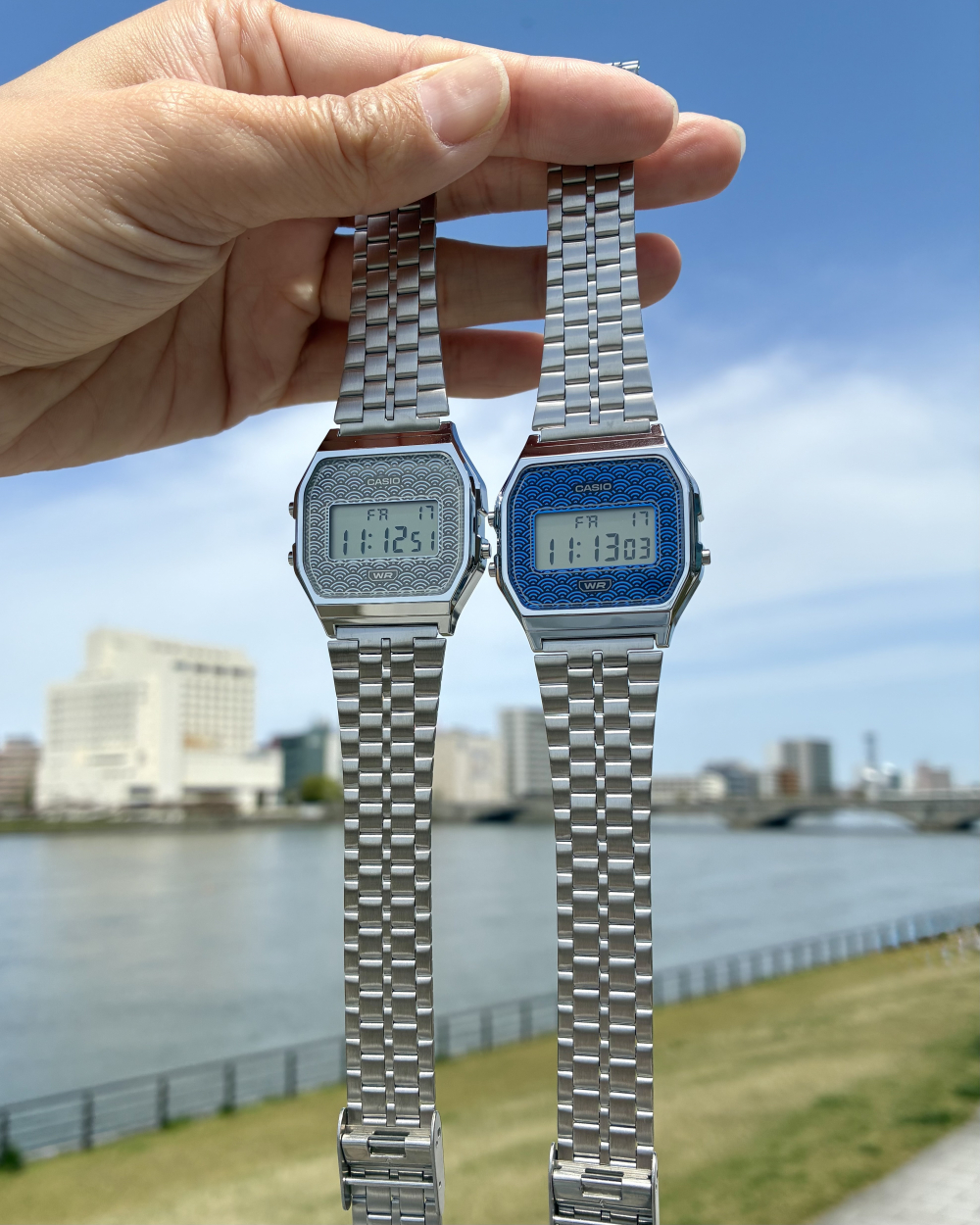 日本の伝統模様をあしらったCASIO新作入荷｜A159WEVJ-2JR・A159WEVJ-7JR