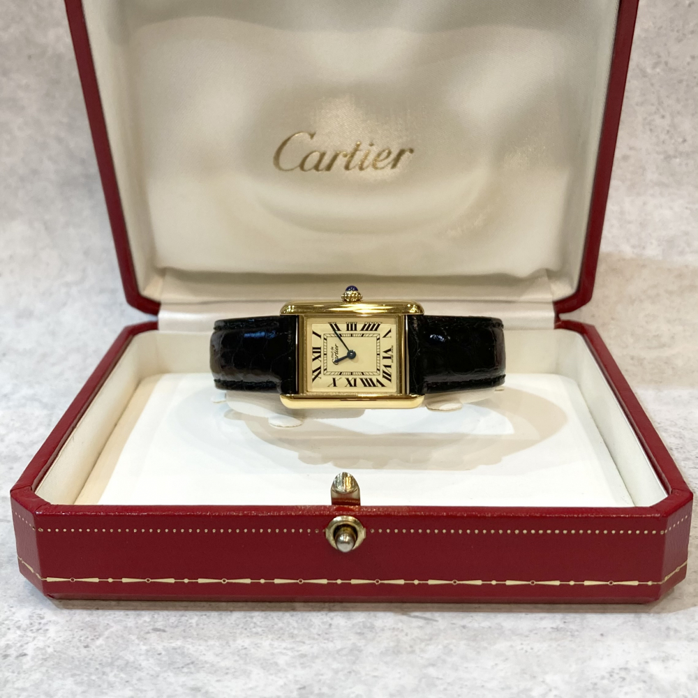 【チックタック新潟店】ヴィンテージウォッチ Cartier マストタンク入荷!