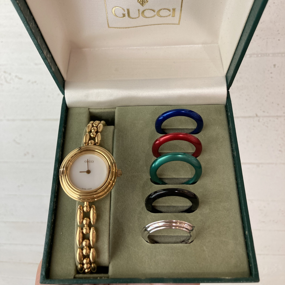 【チックタック】GUCCI チェンジベゼル入荷いたしました!