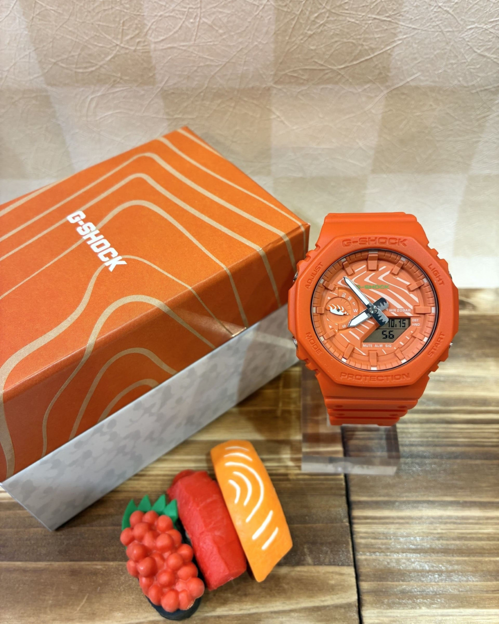 【チックタック新潟店】お寿司をモチーフにしたキャッチーなG-SHOCK新作モデルが入荷！