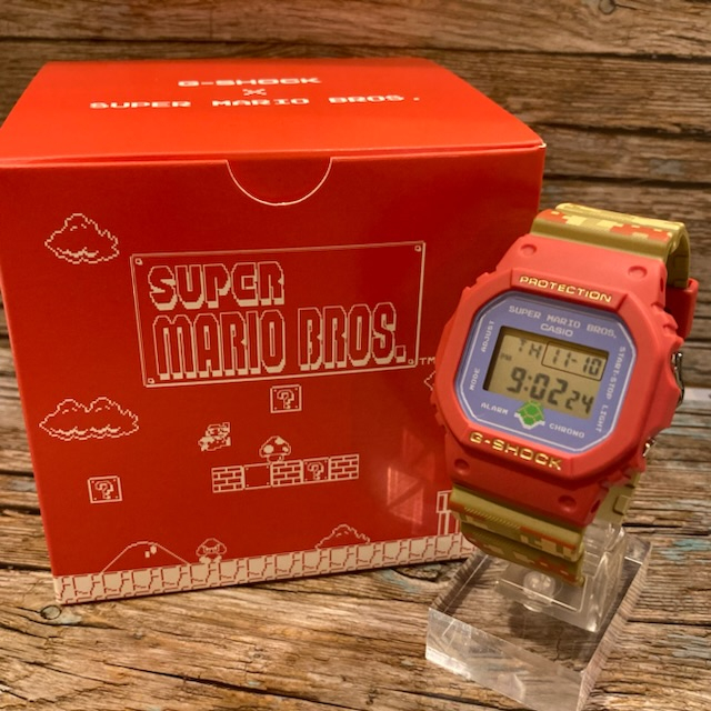 【チックタック】G-SHOCK×スーパーマリオブラザーズコラボ発売!