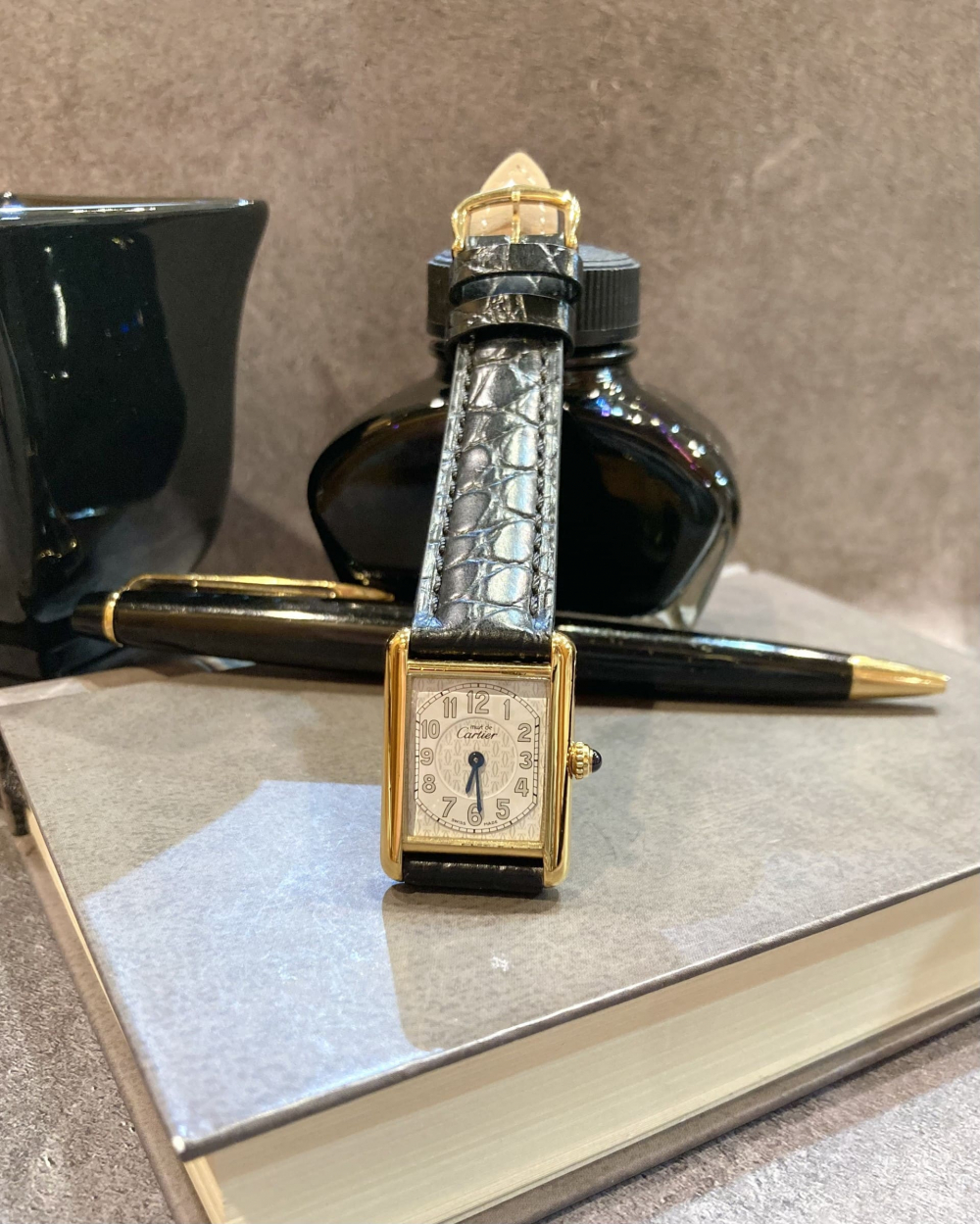 【チックタック新潟店】Cartier マストタンク 希少なテレフォンダイヤル入荷いたしました