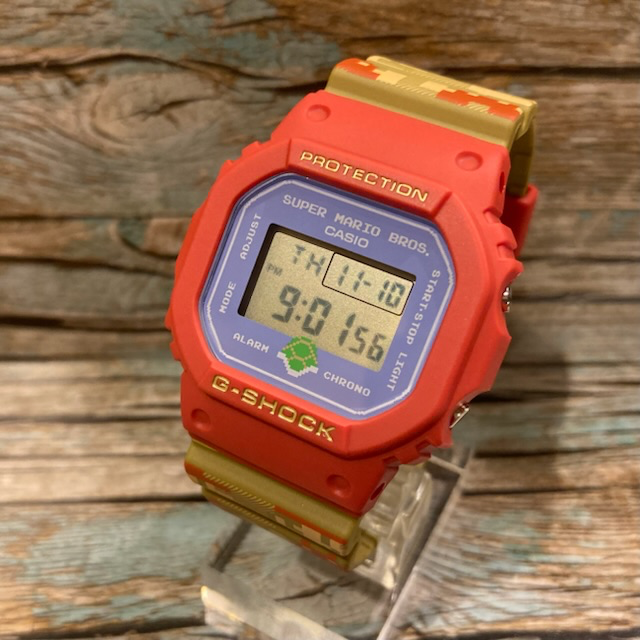 チックタック】G-SHOCK×スーパーマリオブラザーズコラボ発売