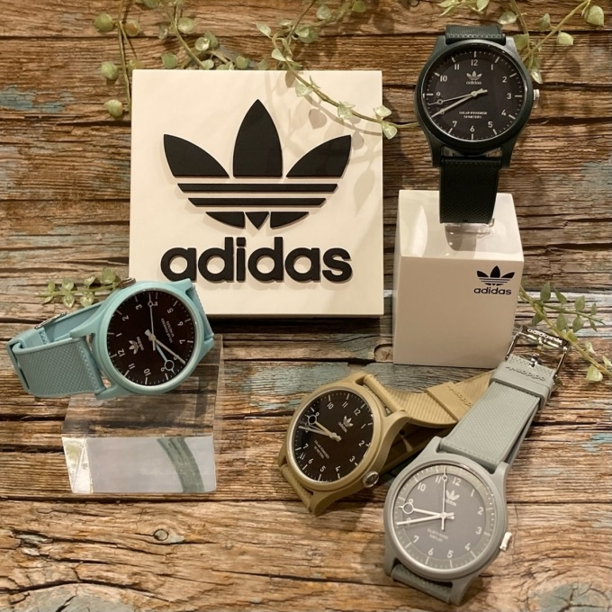 【チックタック】adidasのサステナブルウォッチPROJECT ON