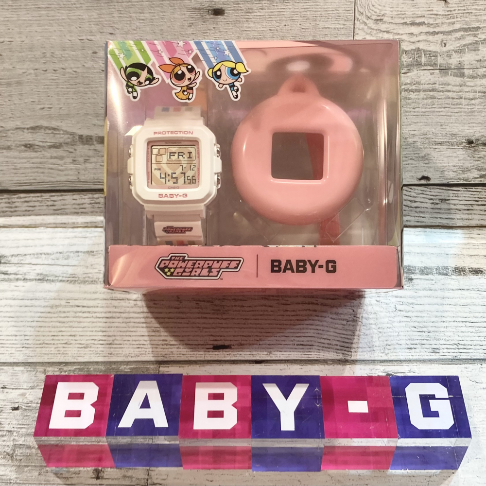 BABY-G+PLUS THE POWERPUFF GIRLSコラボウォッチ