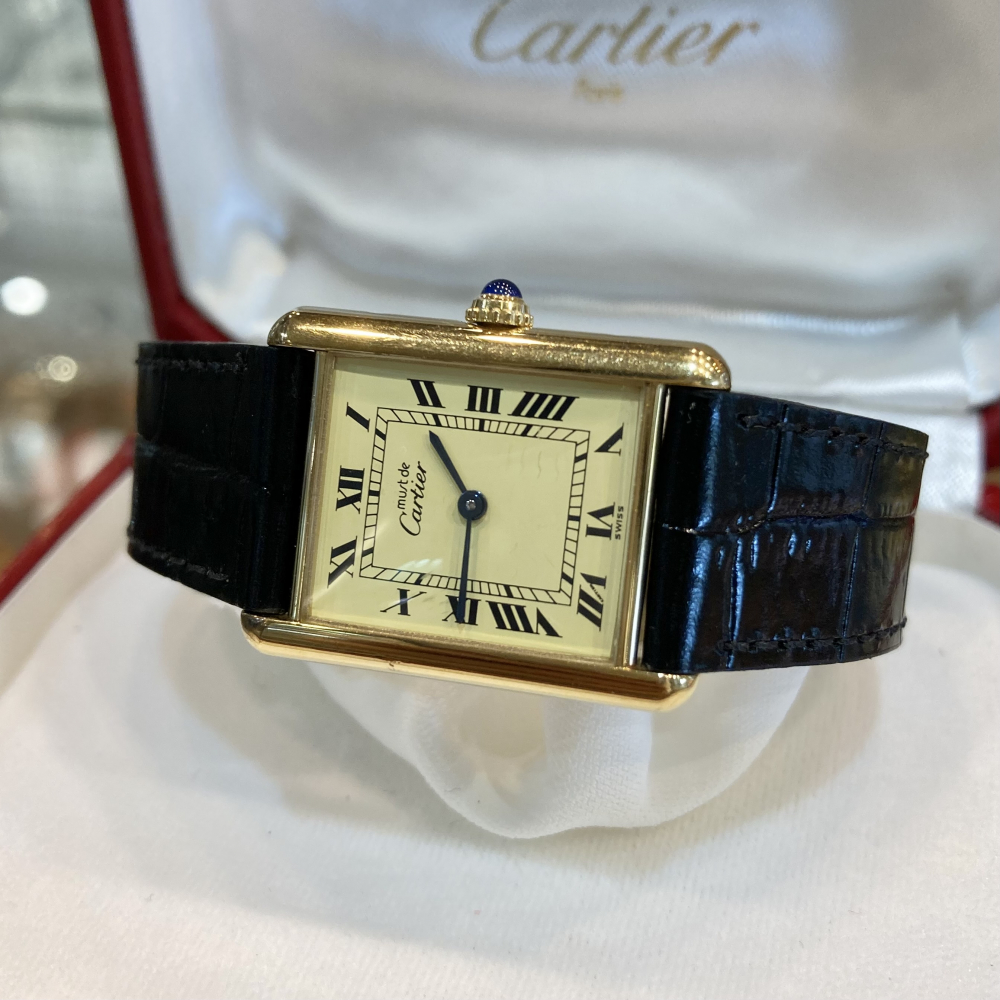 【チックタック】Cartierヴィンテージウォッチ マストタンクLM