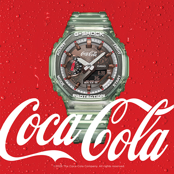 G-SHOCK コカ・コーラコラボモデル抽選販売のお知らせ