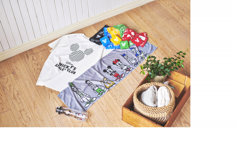 新シリーズ「Disney MICKEY’S ATHLETE CLUB」のアイテムが7/21(火)登場