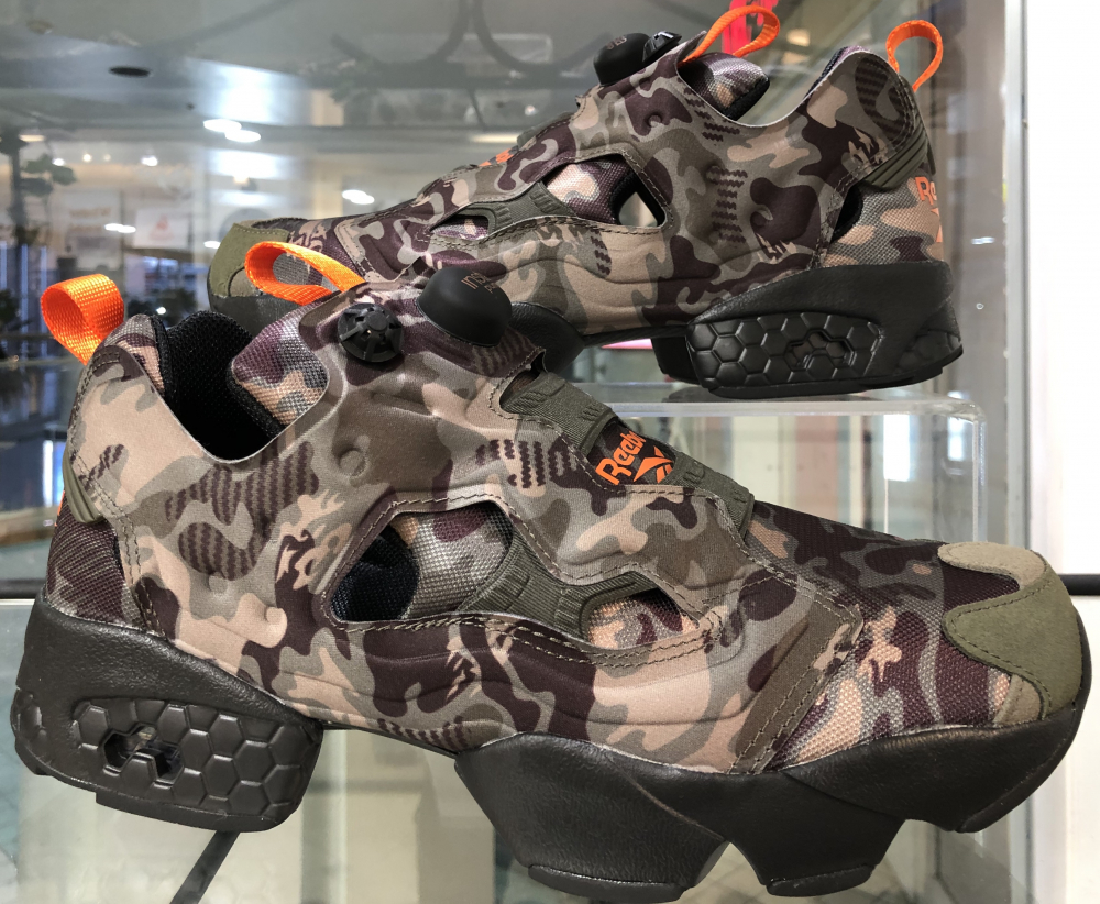 「発売告知」 Reebok INSTAPUMP FURY OG CAMO
