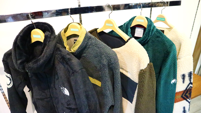 秋冬新作のフリースウェアが入荷!