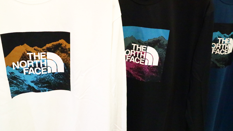 THE NORTH FACEの秋の新作ロンT
