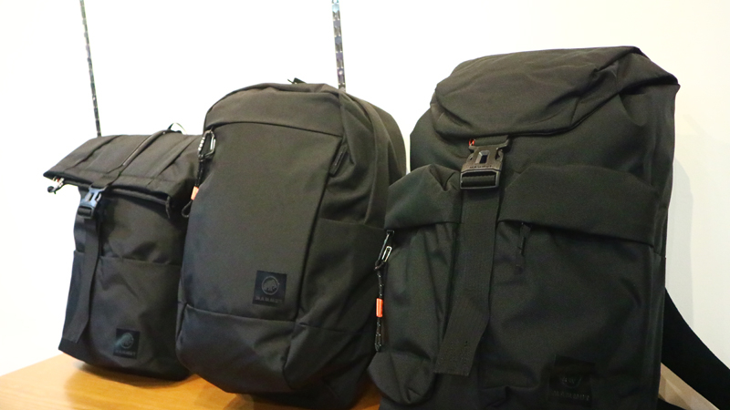 スタイリッシュなマムートのデイパックシリーズが入荷しました!