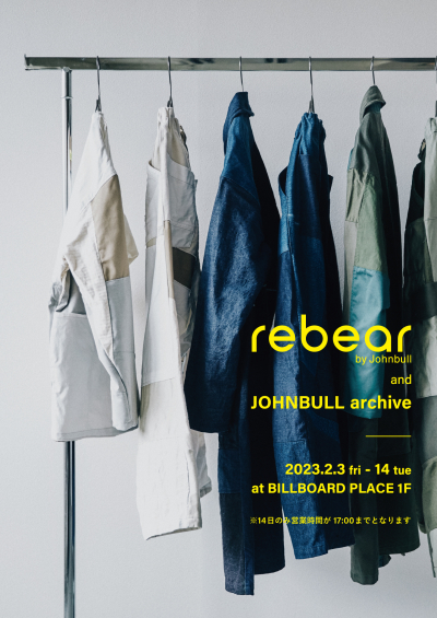 rebear by Johnbull＆archive JOHNBULL