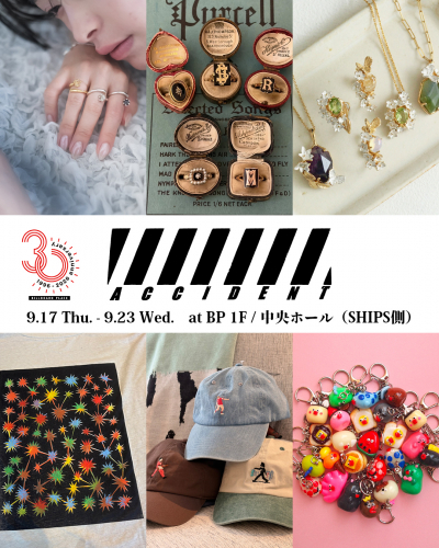 ACCIDNET POP UP SHOP