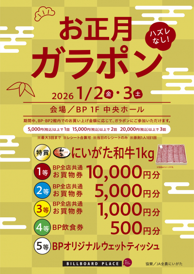 お正月ガラポン2026