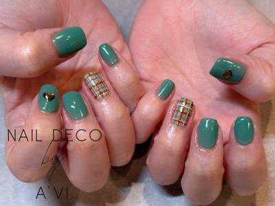 推しカラーネイル♪