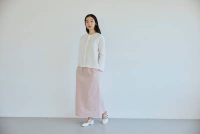 中川政七商店の麻　　綿麻の畝織