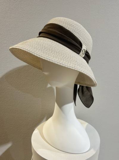 Chapeau d' O Silk Braid Capeline