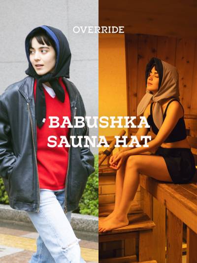 【NEW ITEM】街でも使える「BABUSHKA SAUNA HAT」が誕生