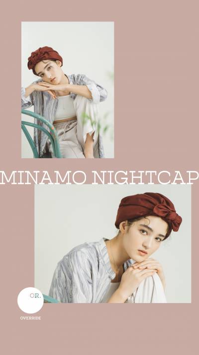 “MINAMO NIGHTCAP”販売のお知らせ！