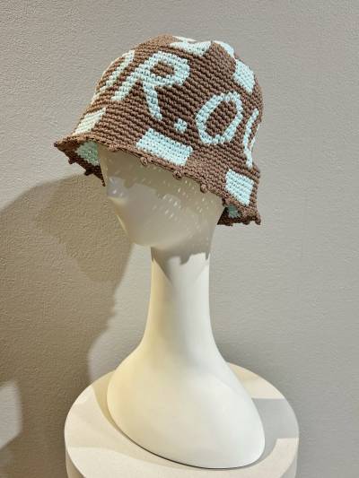 OVERRIDE REC CROCHET LOGO HAT SG