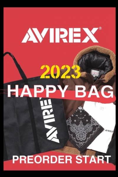 【AVIREX】福袋のご案内♪